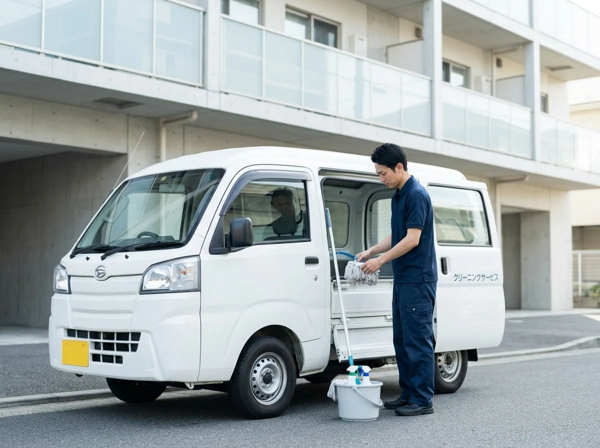 機動力あるサービス車両